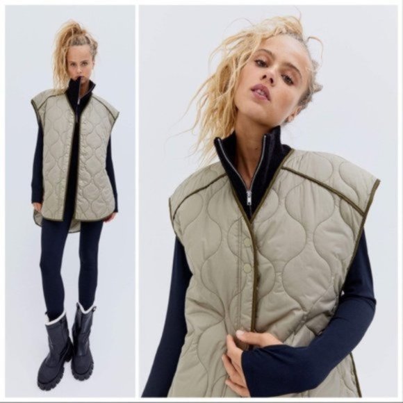 NWT H&M Limited Edition Water-repeIIent Vest sz XS/S - Picture 9 of 11